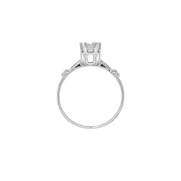 Золотое обручальное кольцо с цирконом