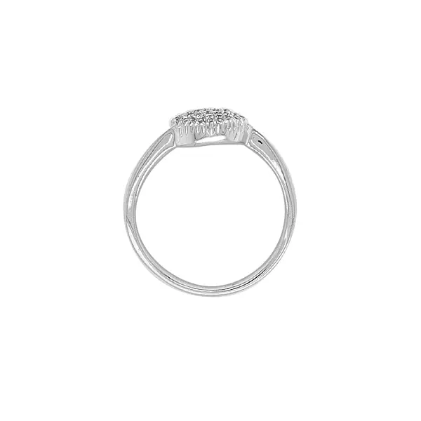 Золотое кольцо с цирконами