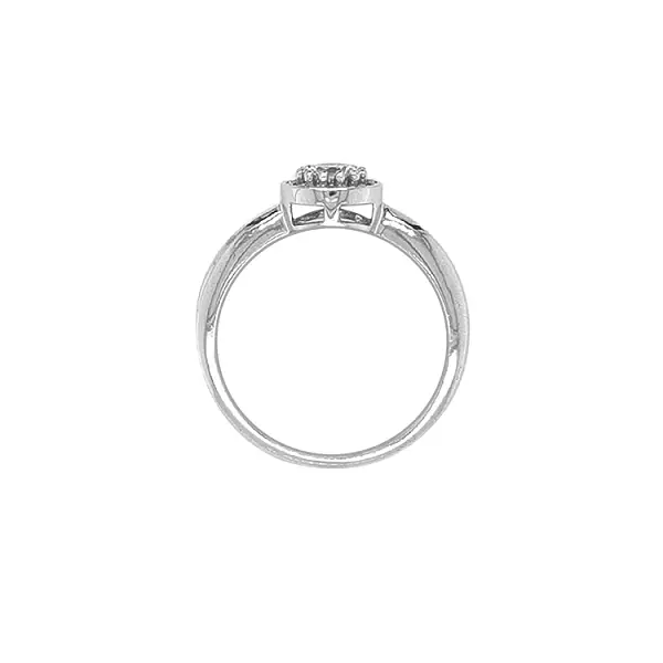 Золотое кольцо с цирконами