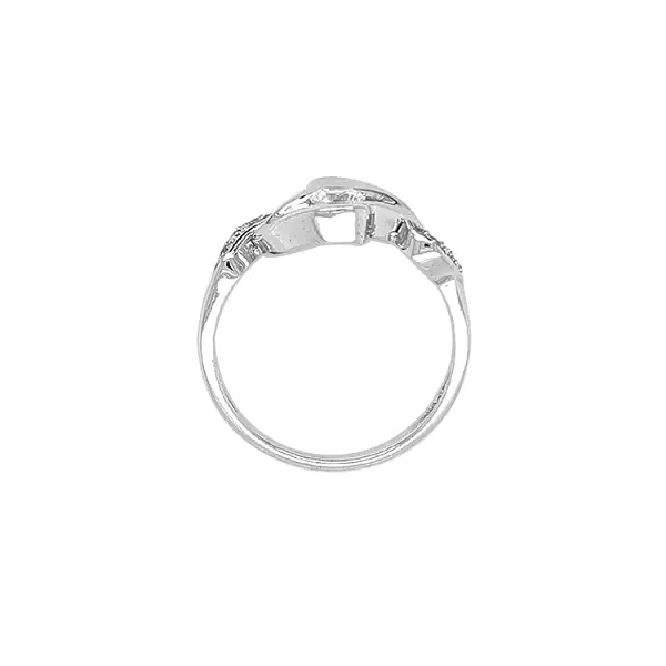 Золотое кольцо с цирконами