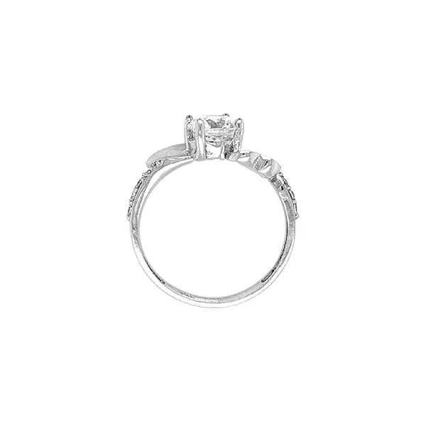 Золотое кольцо с цирконами