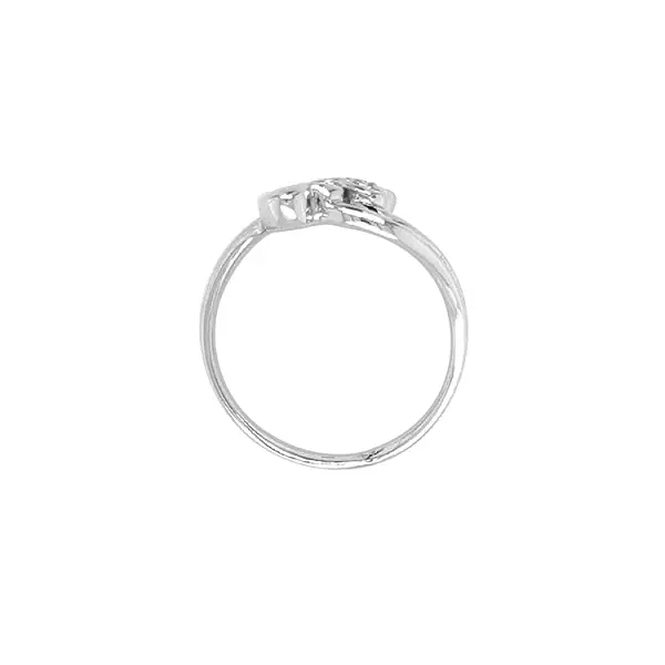 Золотое кольцо с цирконами