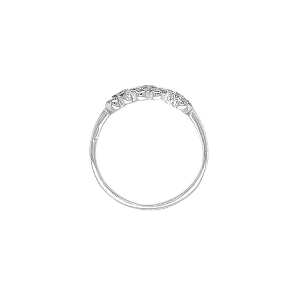 Золотое кольцо с цирконами