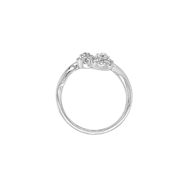 Золотое кольцо с цирконами