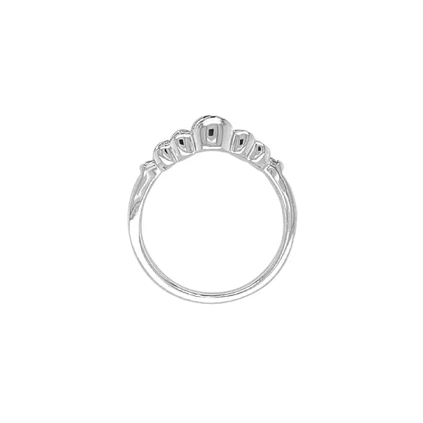 Золотое кольцо с цирконами