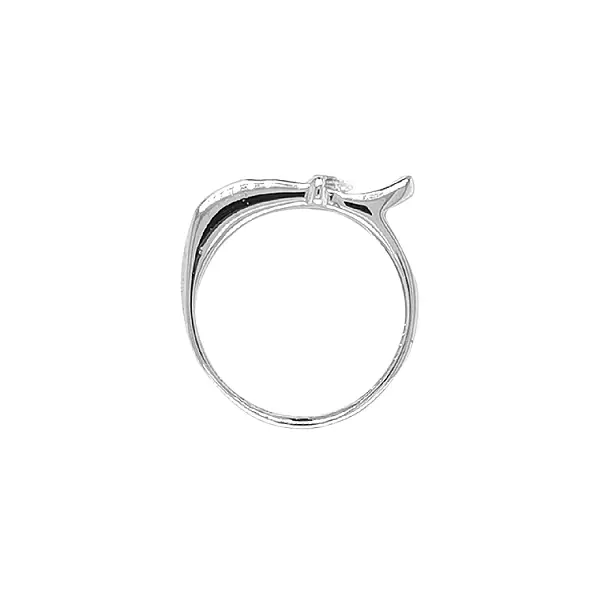 Золотое кольцо с цирконами