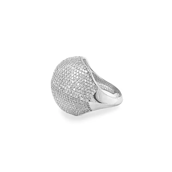 Золотое кольцо с цирконами