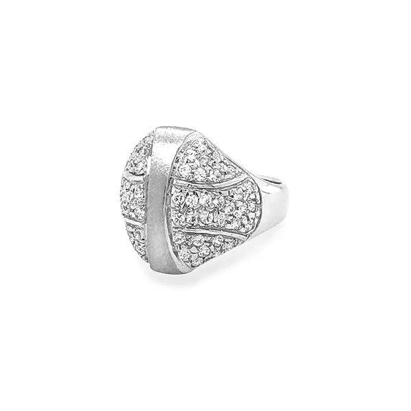 Золотое кольцо с цирконами