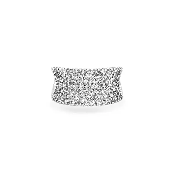 Золотое кольцо с цирконами