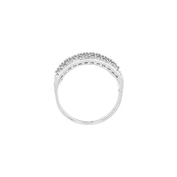 Золотое кольцо с цирконами