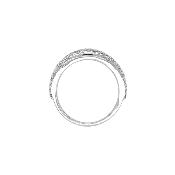 Золотое кольцо с цирконами