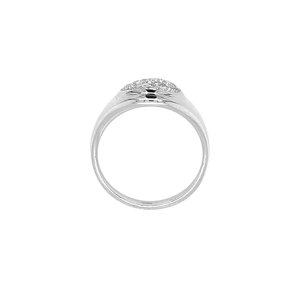 Золотое кольцо с цирконами