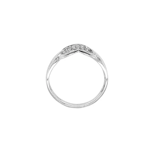 Золотое кольцо с цирконами