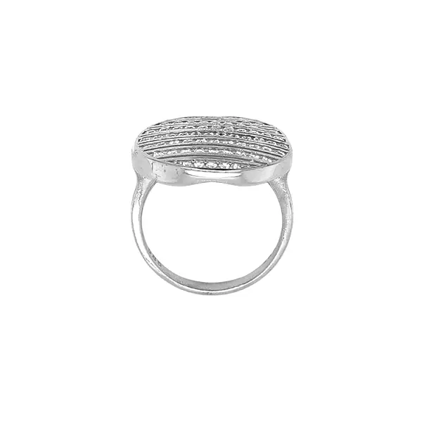 Золотое кольцо с цирконами