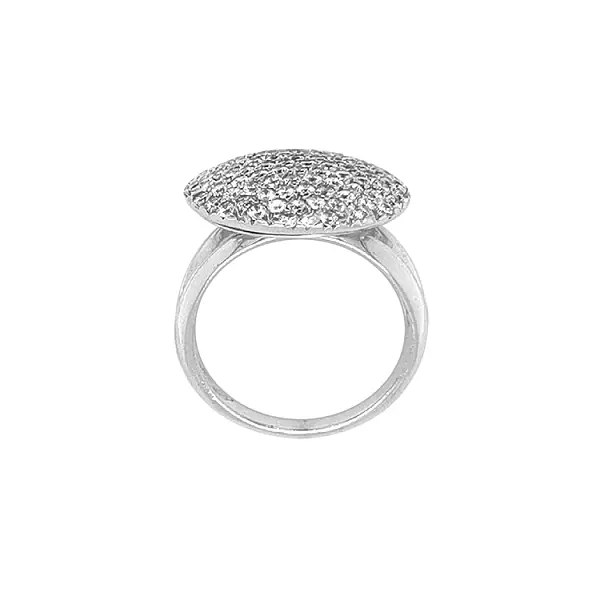 Золотое кольцо с цирконами