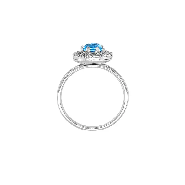 Золотое кольцо с цветными камнями