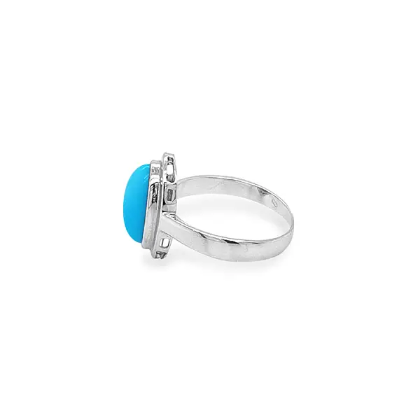 Золотое кольцо с бирюзой