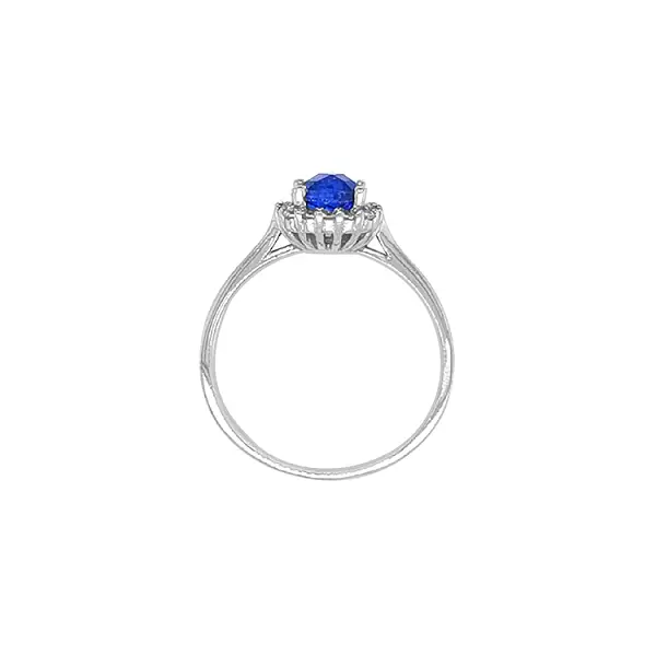 Золотое кольцо с цирконами