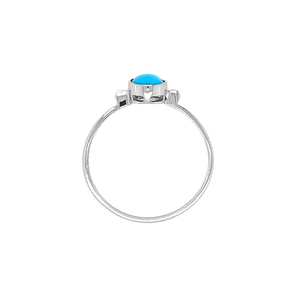 Золотое кольцо с бирюзой