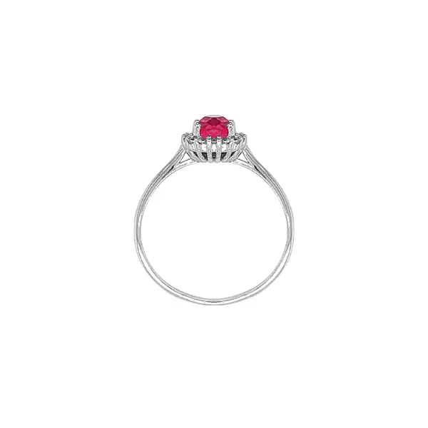 Золотое кольцо с цветными камнями