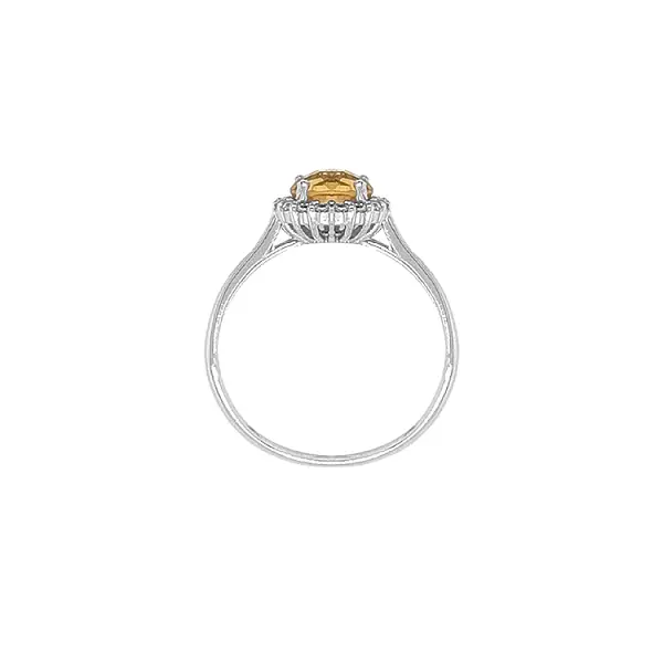 Золотое кольцо с цветными камнями