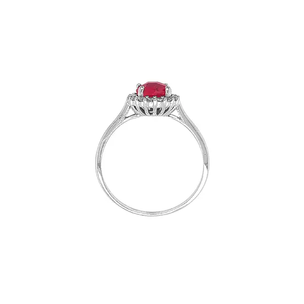 Золотое кольцо с цветными камнями