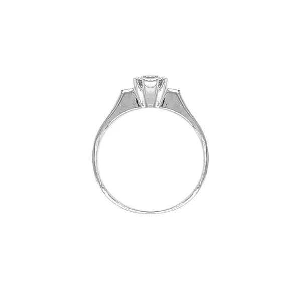 Золотое кольцо с цирконом