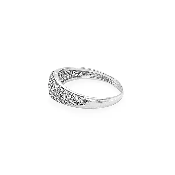 Золотое кольцо с цирконами