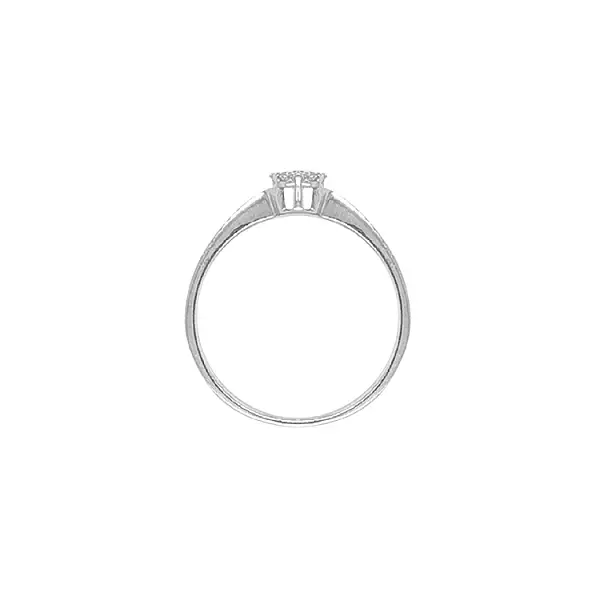 Золотое кольцо с цирконами