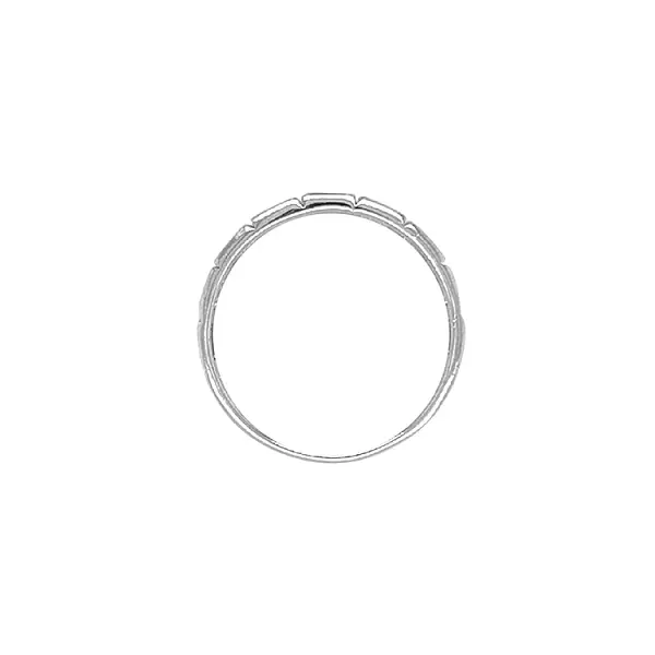 Кольцо из белого золота