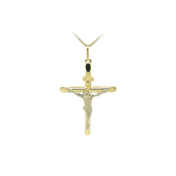 Подвеска Крест с Иисусом Христом