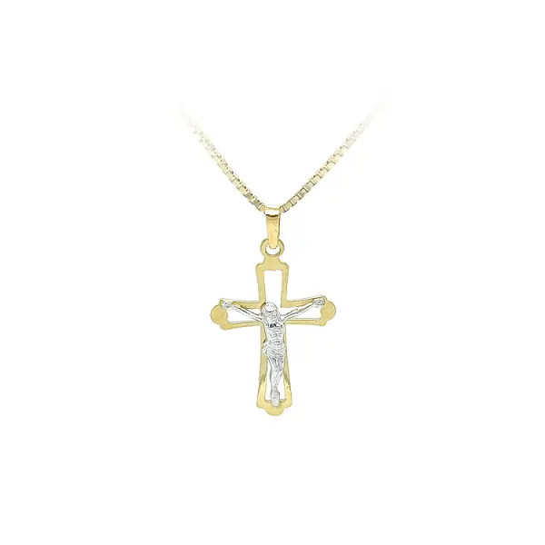 Подвеска Крест с Иисусом Христом