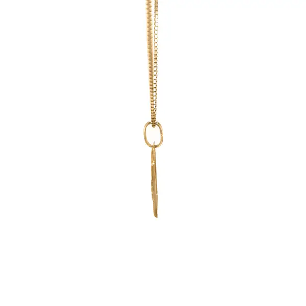 Золотая подвеска Знак Богородицы