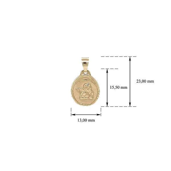 Золотой медальон Андели