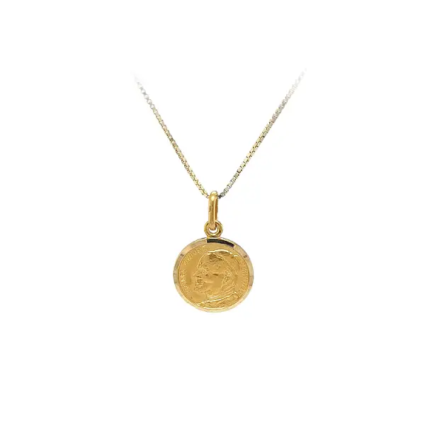 Золотая подвеска Иоанн Павел II