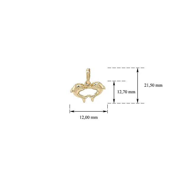 P 14kt 585/1000 0,780 гр