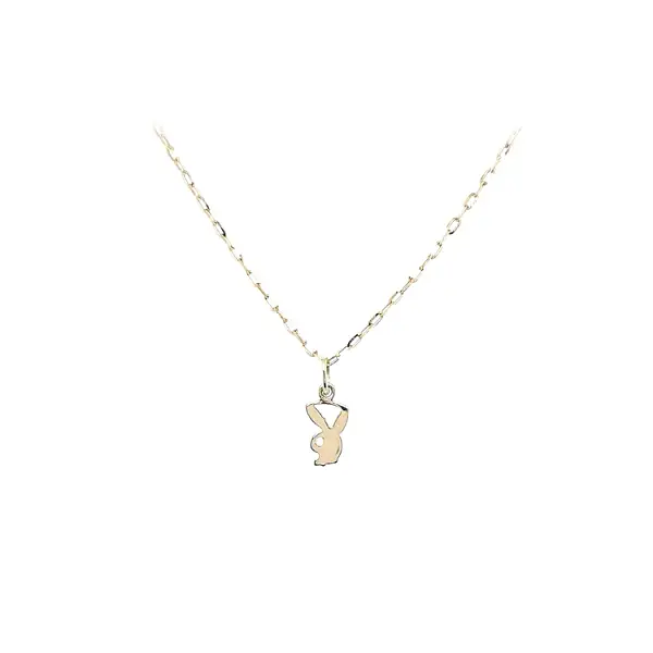 Золотой кулон 'Плейбой