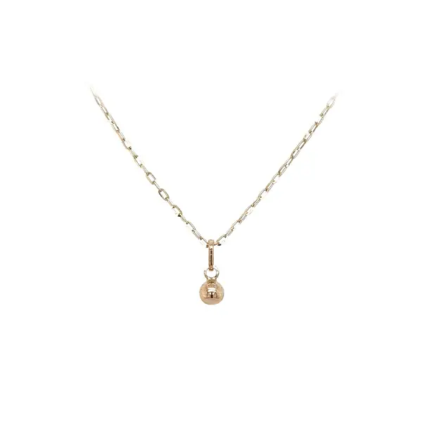 Золотая подвеска Шар