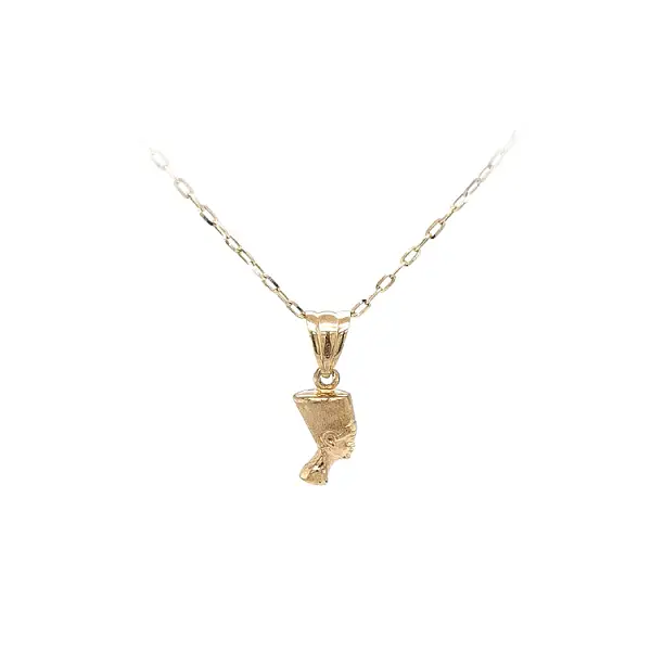 Золотая подвеска Нефертити