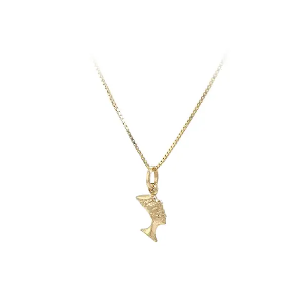 Золотая подвеска Нефертити