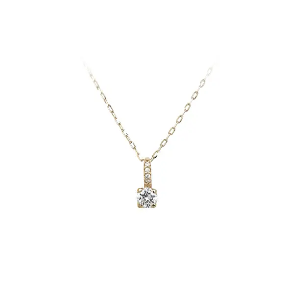 Золотая подвеска с цирконами