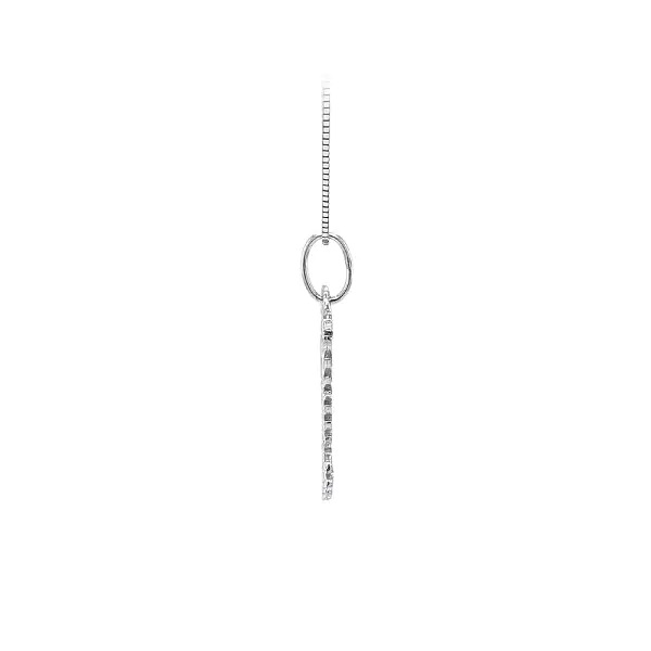 Кулон Орел из белого золота