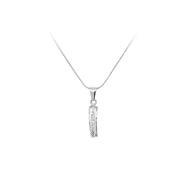Подвеска из белого золота