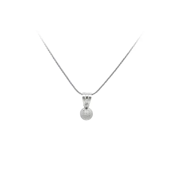 Подвеска из белого золота