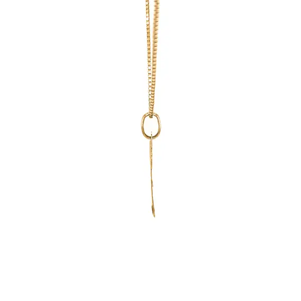 Золотой кулон Водолей