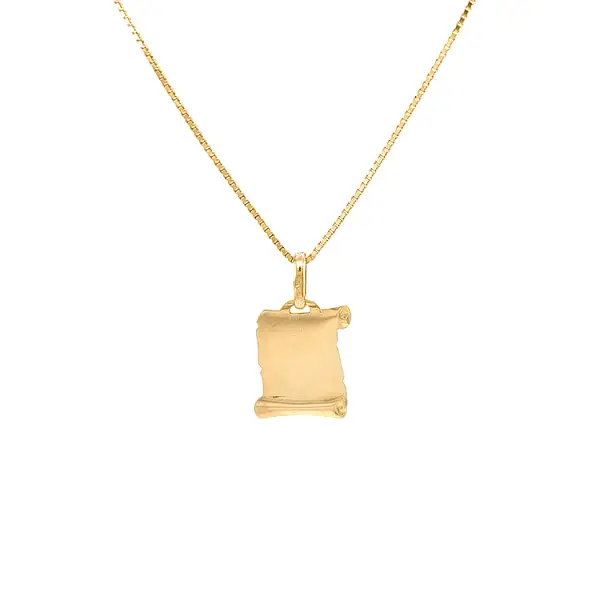 Золотая пластина для гравировки пергамента