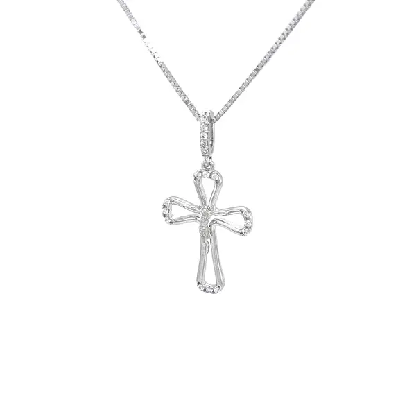 Золотая подвеска с Иисусом Христом