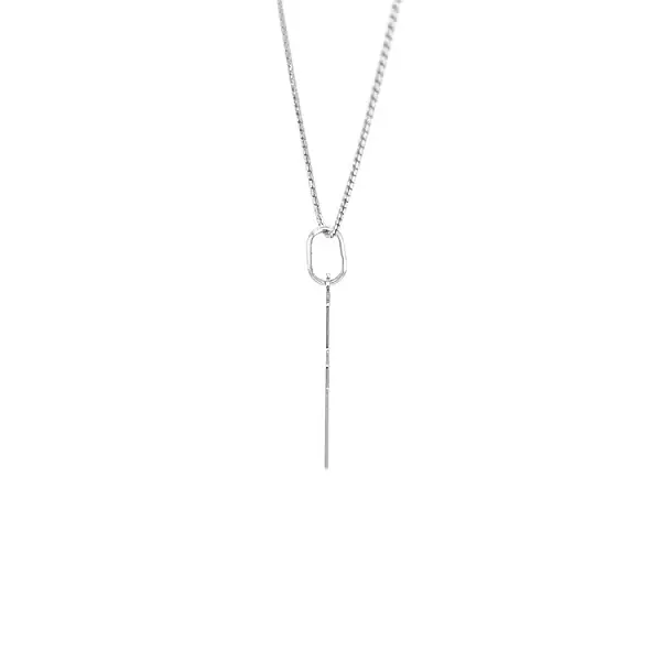 Крест из белого золота