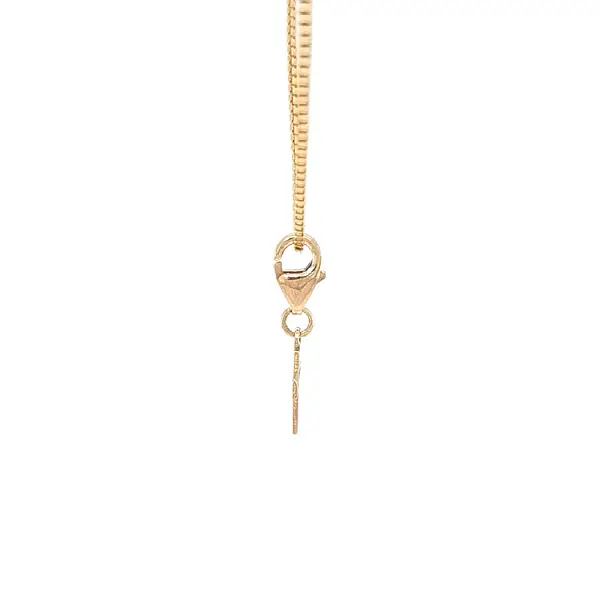 Золотая подвеска для браслета Крест