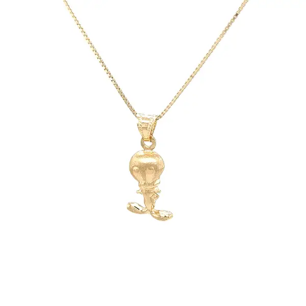 Золотая подвеска